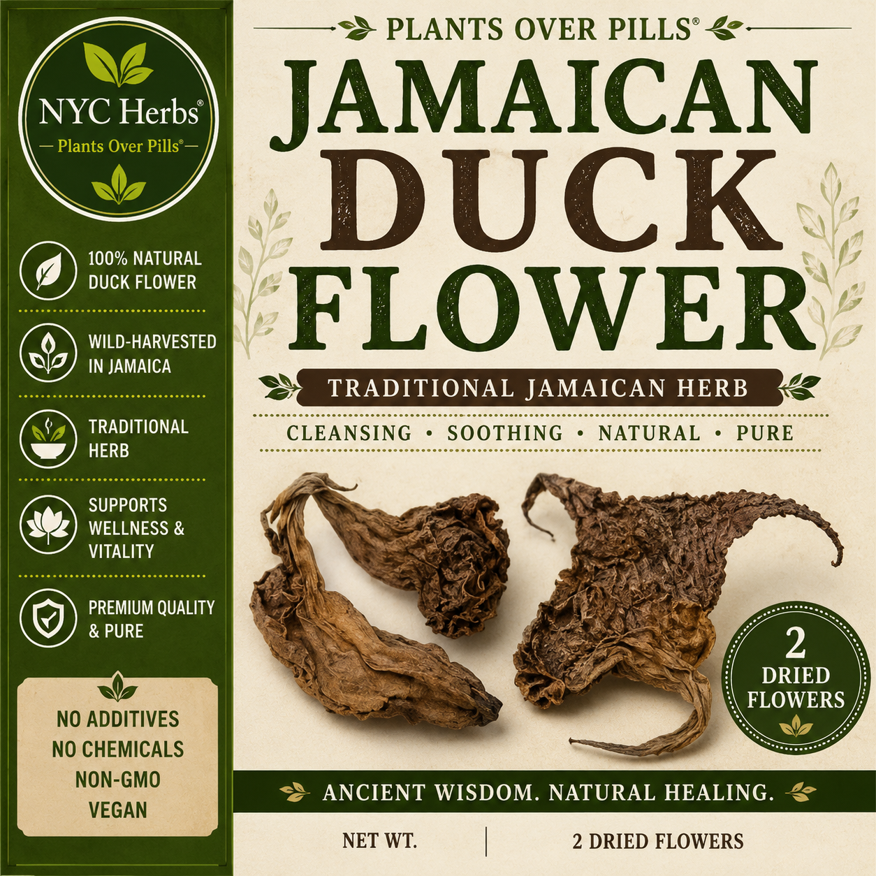 Duck Flowers (Contribo Flower) | Intense Detox & System Reset